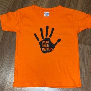 🚨2/$20. Orange Shirt Day - Every Child Matters shirt. Youth XS